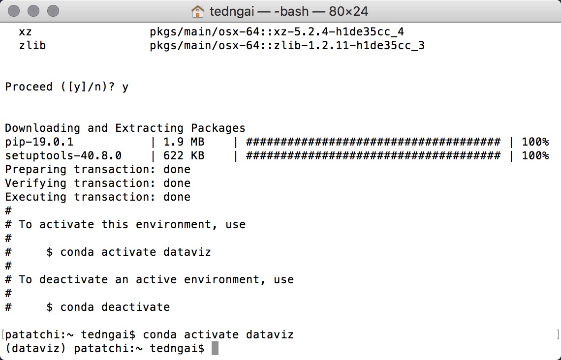 Activate Environment