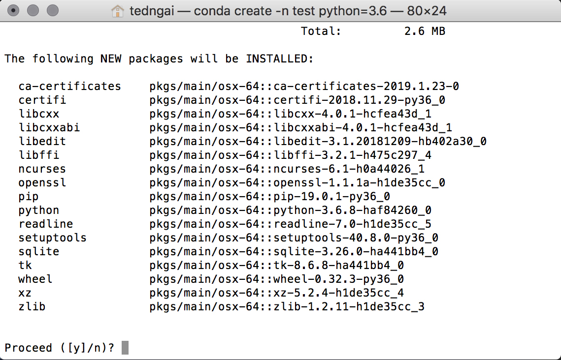 Anaconda Environment