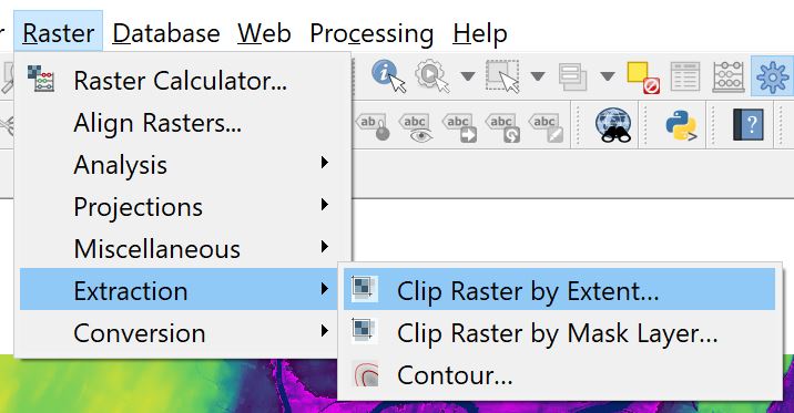 QGIS Clip Extent